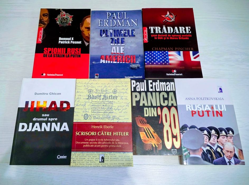 Pachet 27 carti - politic, thriller, dragoste, beletristica