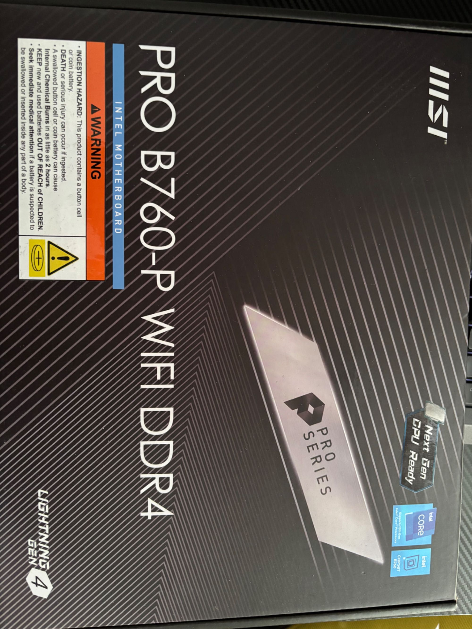 Процесор intel Core i5 14600KF/MSI PRO B760-P   и 16гб рам