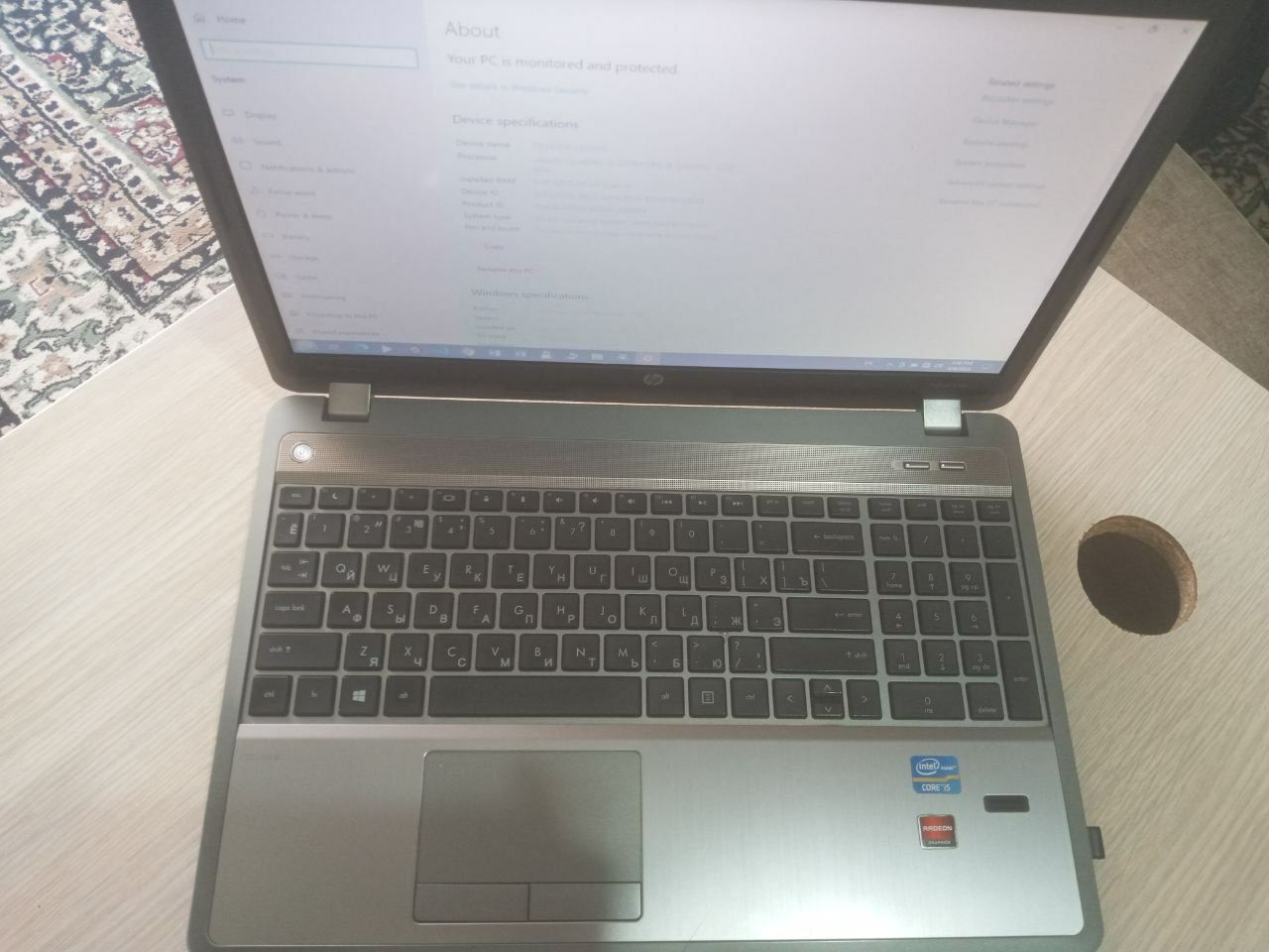 HP noutbook core i5