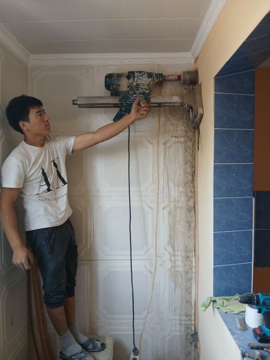 Алмазное сверление алмазное бурение бетон тесу