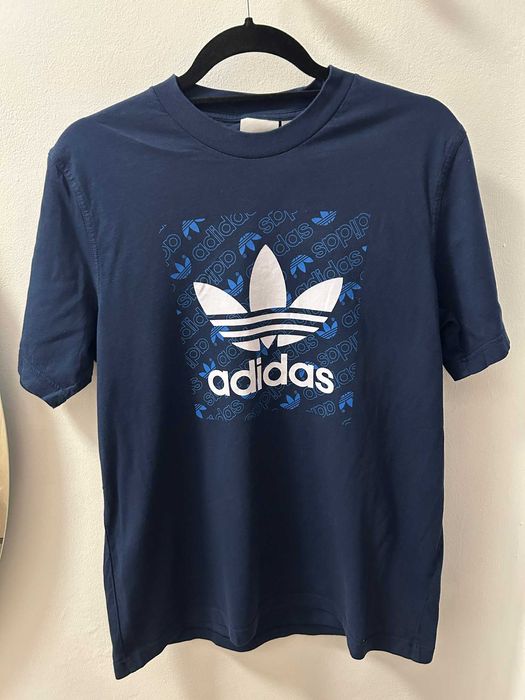 Adidas Originals тениска | Тъмносиня | Размер L | Оригинал