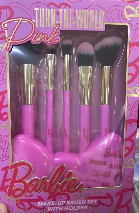 Барби комплект четки с холдър