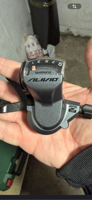 Set Shimano Alivio+Pinioane+Lant/9viteze