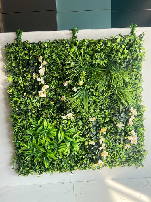 Декоративные искуственные цветы на стену