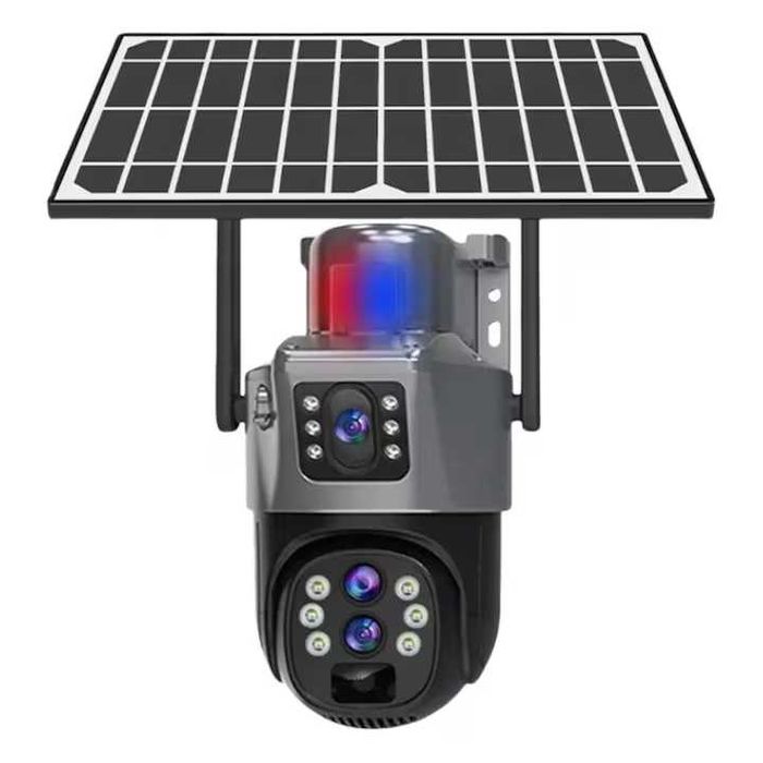 Camere de supraveghere panou solar