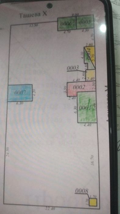 Янги  Узбекистан 8.6 сот Угловой прямоугольный махалля Дустлик