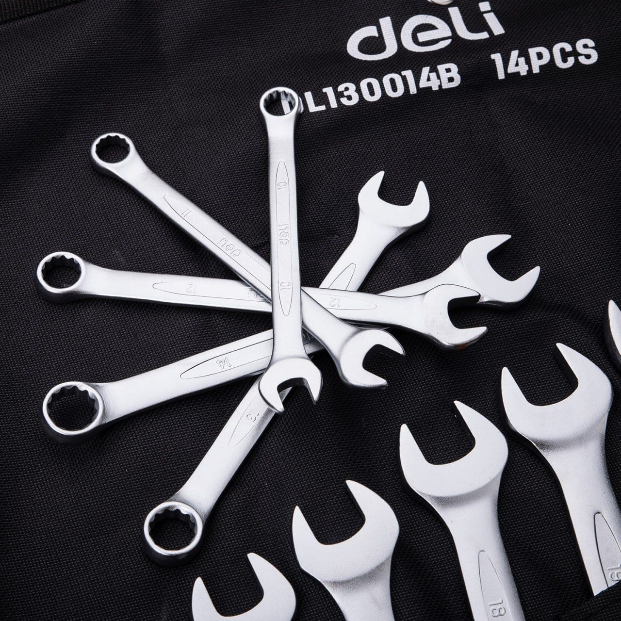 Набор ключей Deli Tools