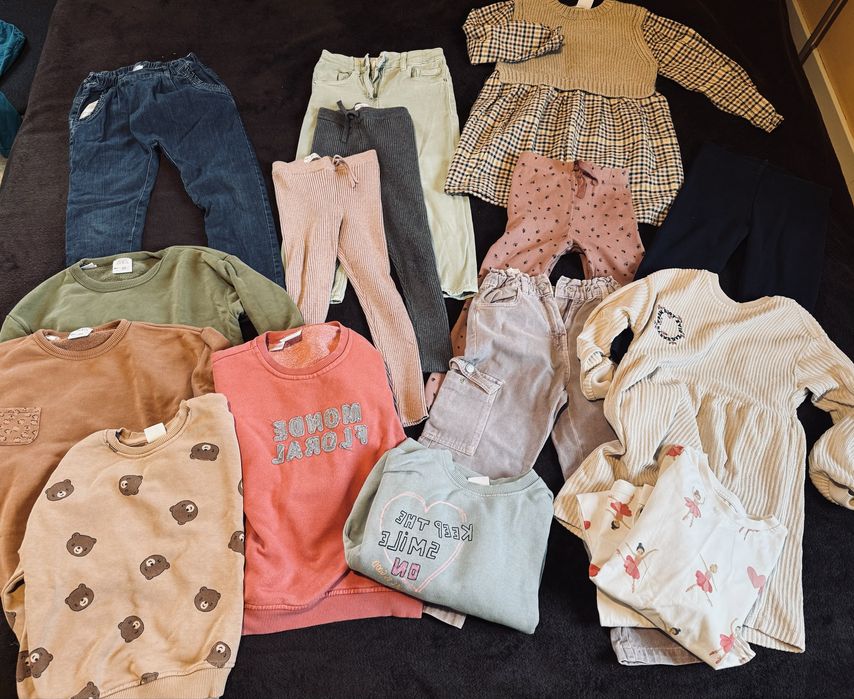 Lot haine fetita 110 cm Zara in conditii bune !