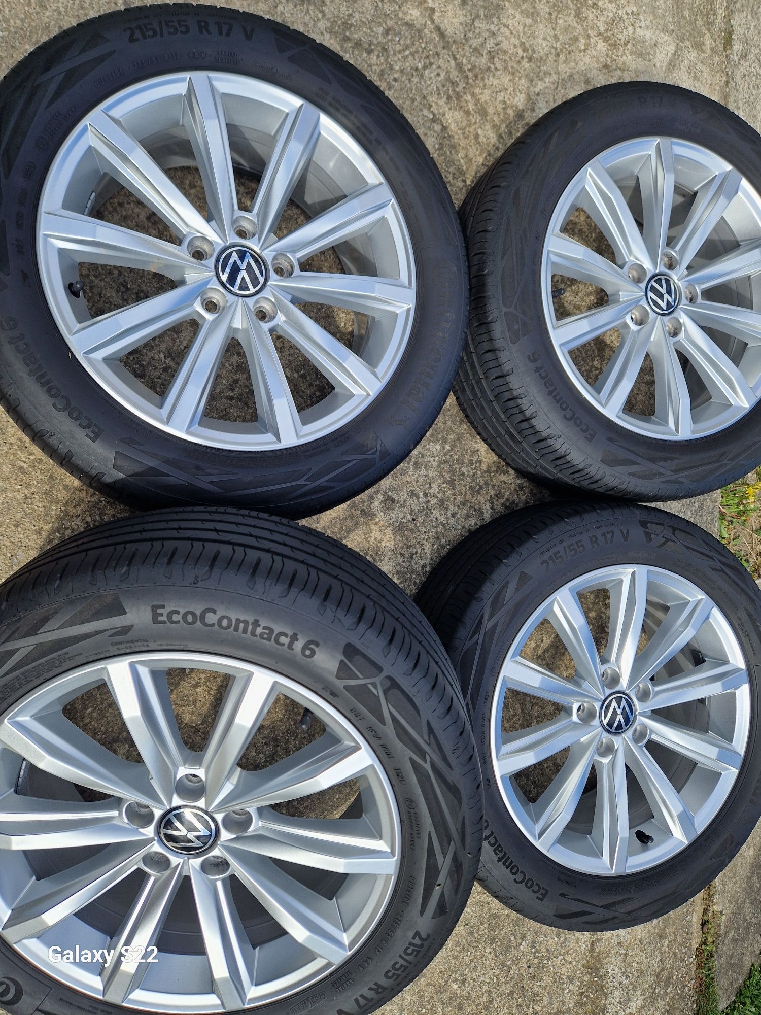 Jante London Vw Passat B8 anvelope vara 215 55 17