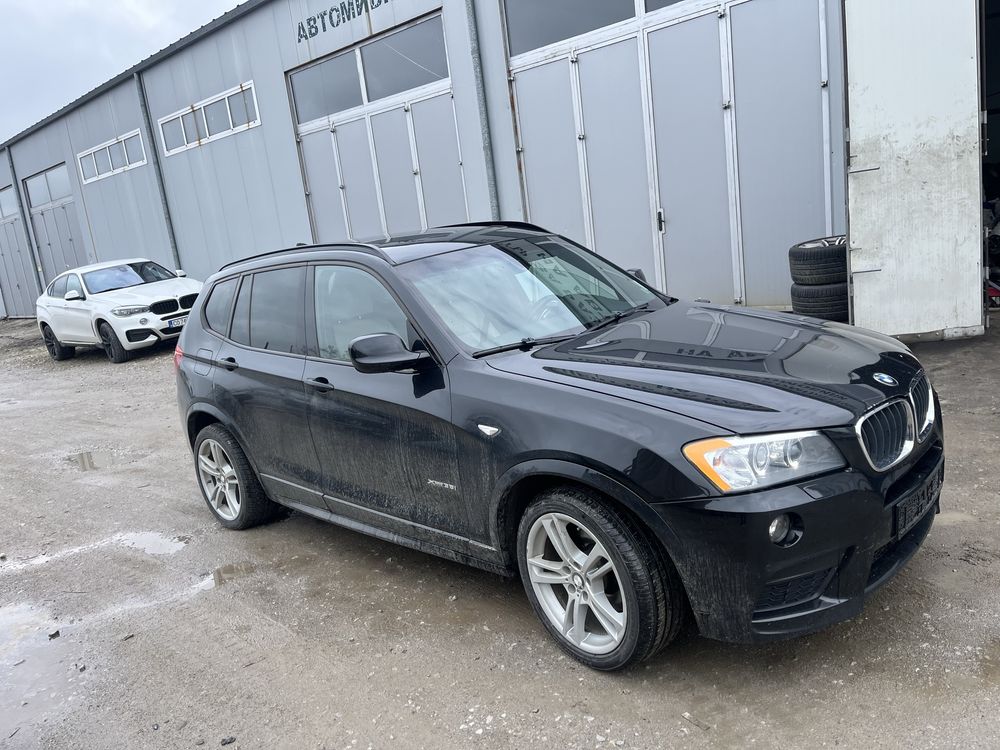 Bmw x3 f25 3.5i 306hp M-pack НА ЧАСТИ ( бмв х3 ф25 3.5и 306 коня н55 )