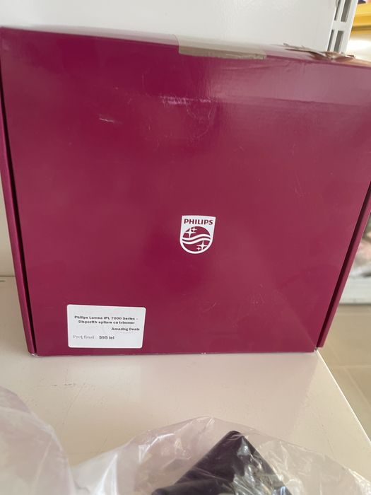 Dispozitiv Epilare cu Trimmer Philips Lumea IPL 7000 Series