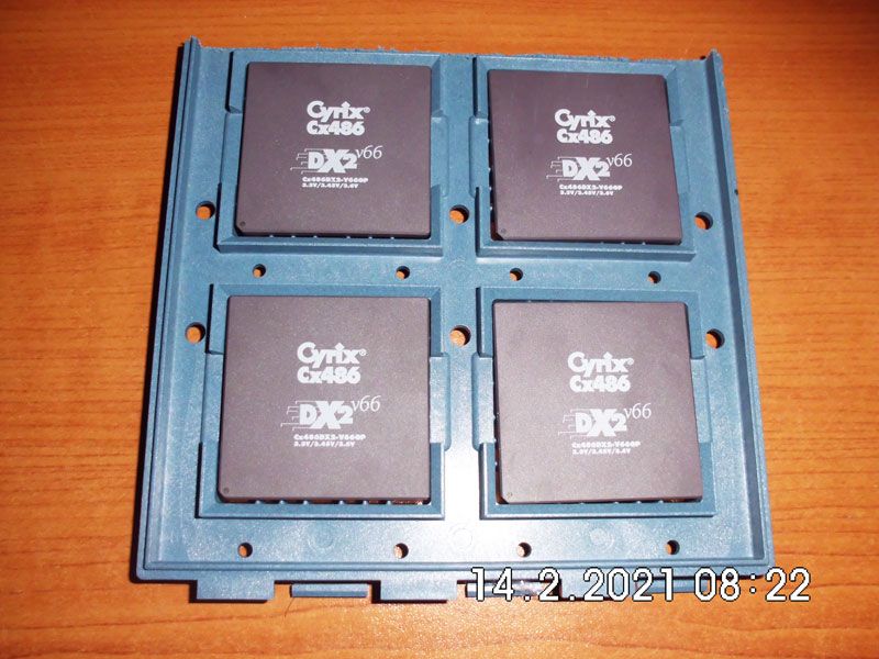 Нов процесор 486 Cyrix 486DX2-66 Mhz USA Производство 1993 година