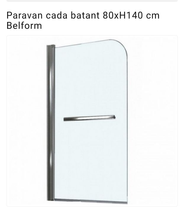 Paravan baie nou 80*140cm