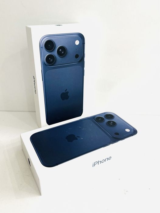 НОВ! iPhone 17 Pro 256GB Deep Blue ГАРАНЦИЯ 24 Месеца!