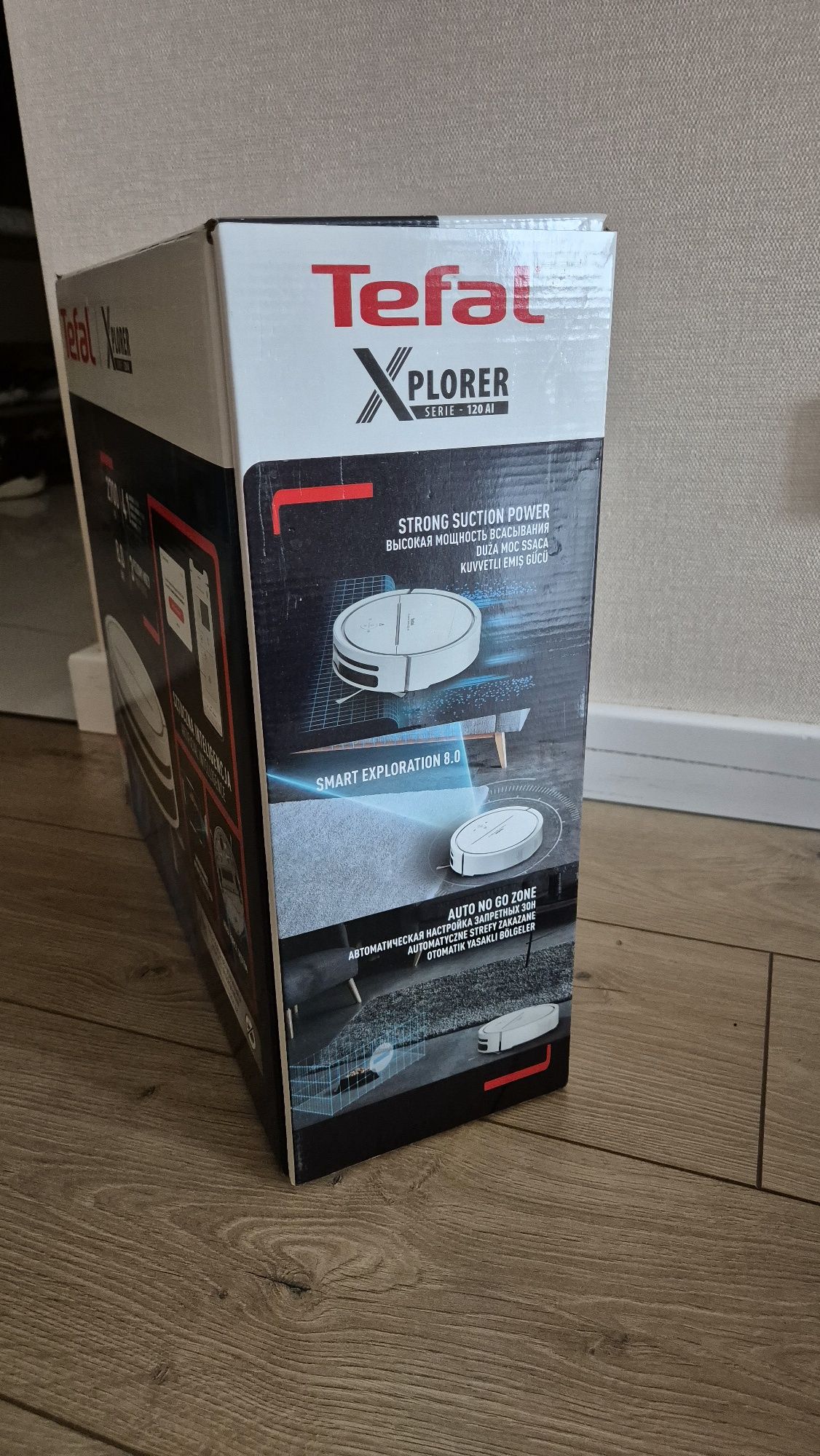 Робот-пылесос Tefal X-plorer serie 120 AI (RG-7867WH)