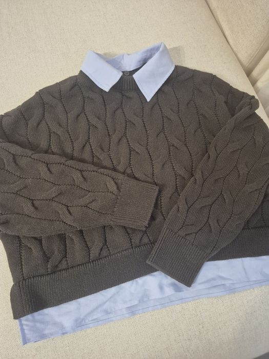 Pulover camasa stradivarius marimea xs