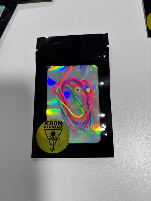 Ata kendama KROM cu bila lemn model rulment 80 cm 1 mm