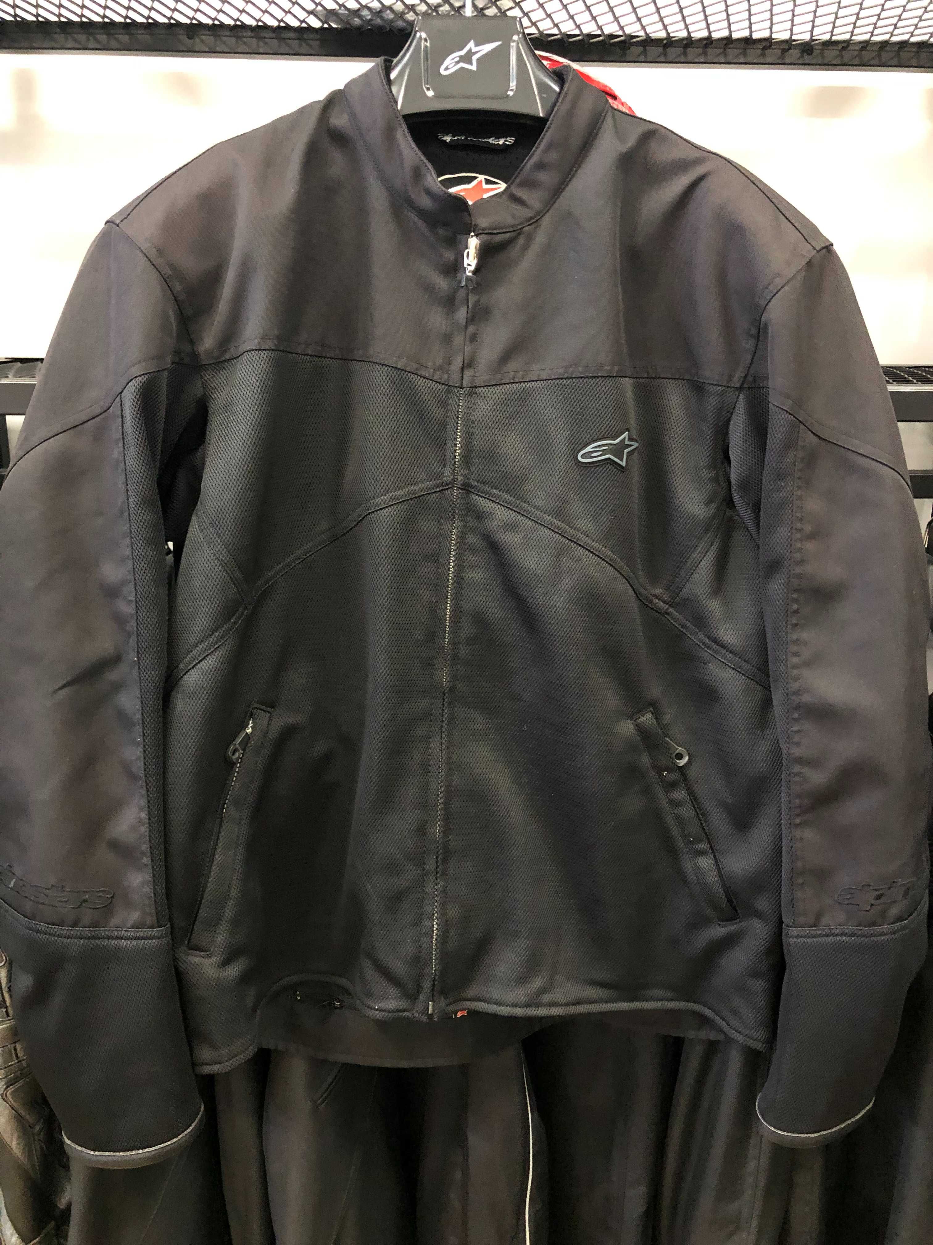 Лятно мото яке ALPINESTARS CITY,размер 58-60 XXL,протектор,като ново