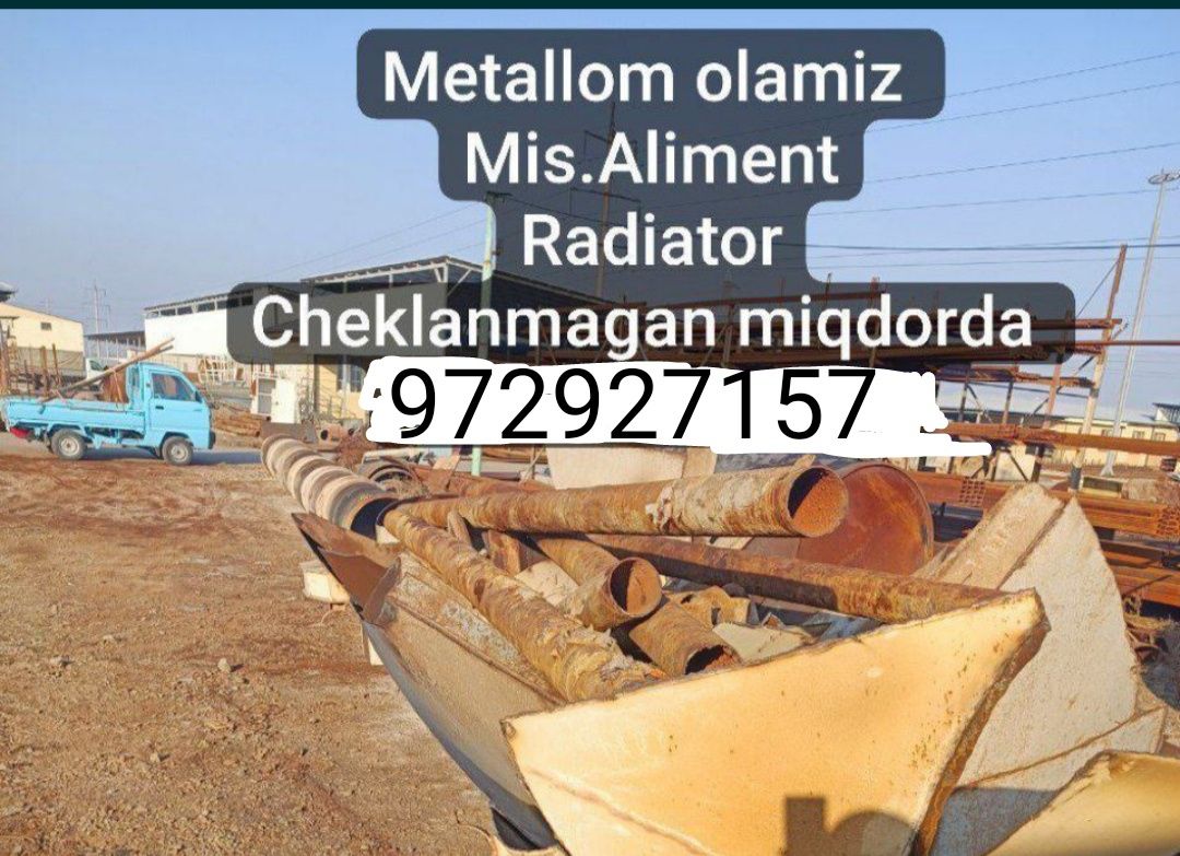 Metallom olamiz cheklanmagan miqdorda Buxoro viloyati bo'ylab