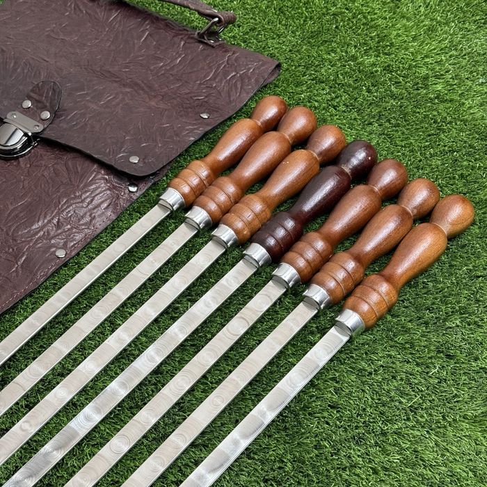 Кожа набор шампуров