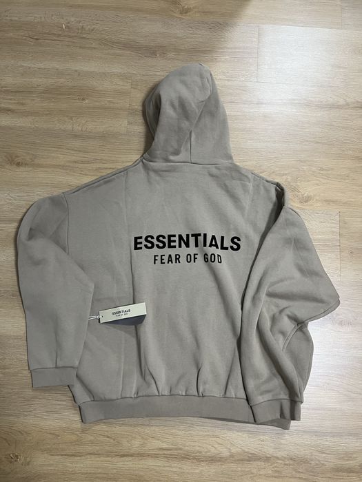 Hanorac Fear Of God Essentials Hoodie Sand
