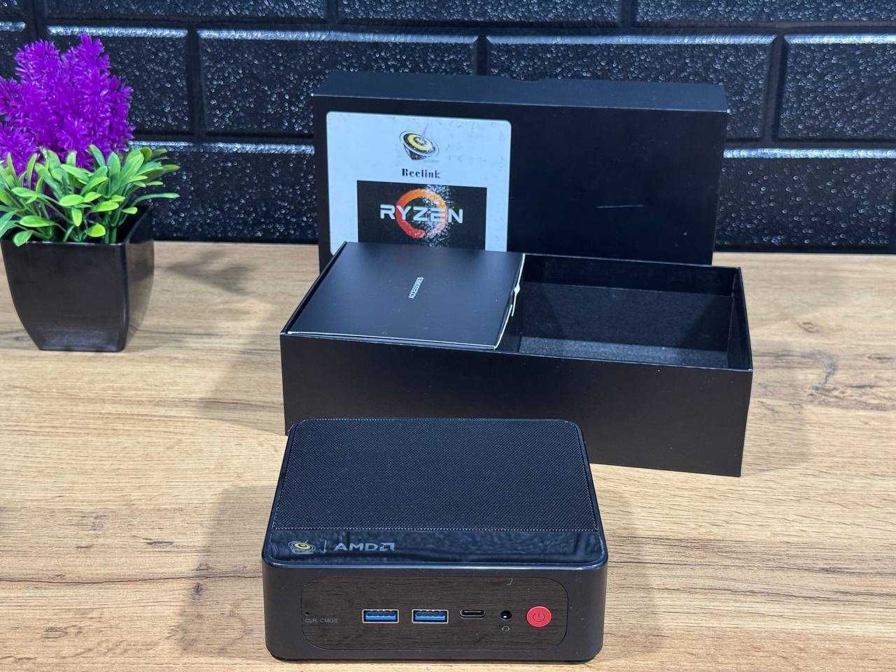 Мини ПК : BeeLink 5 ProE / Ryzen 7 5800H (16 ЯДЕР!) 16Gb/512Gb