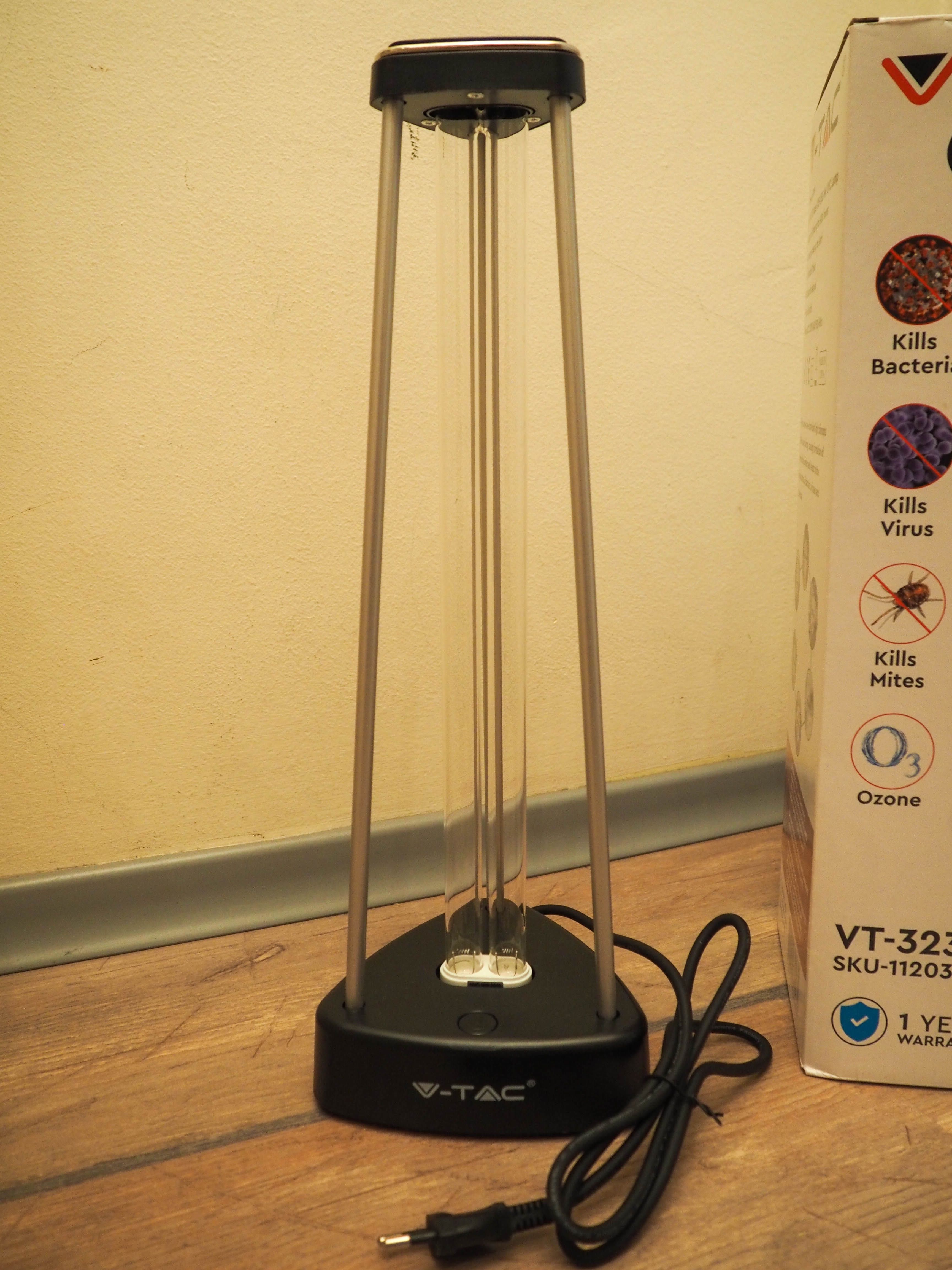 Бактерицидна настолна лампа 38 W (UVC + ОЗОН)