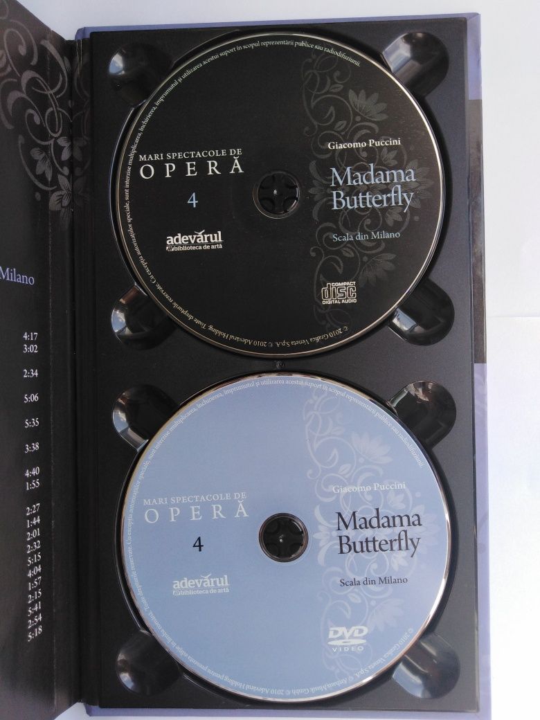 Madama Butterfly Giacomo Puccini Scala din Milano Madame Butterfly