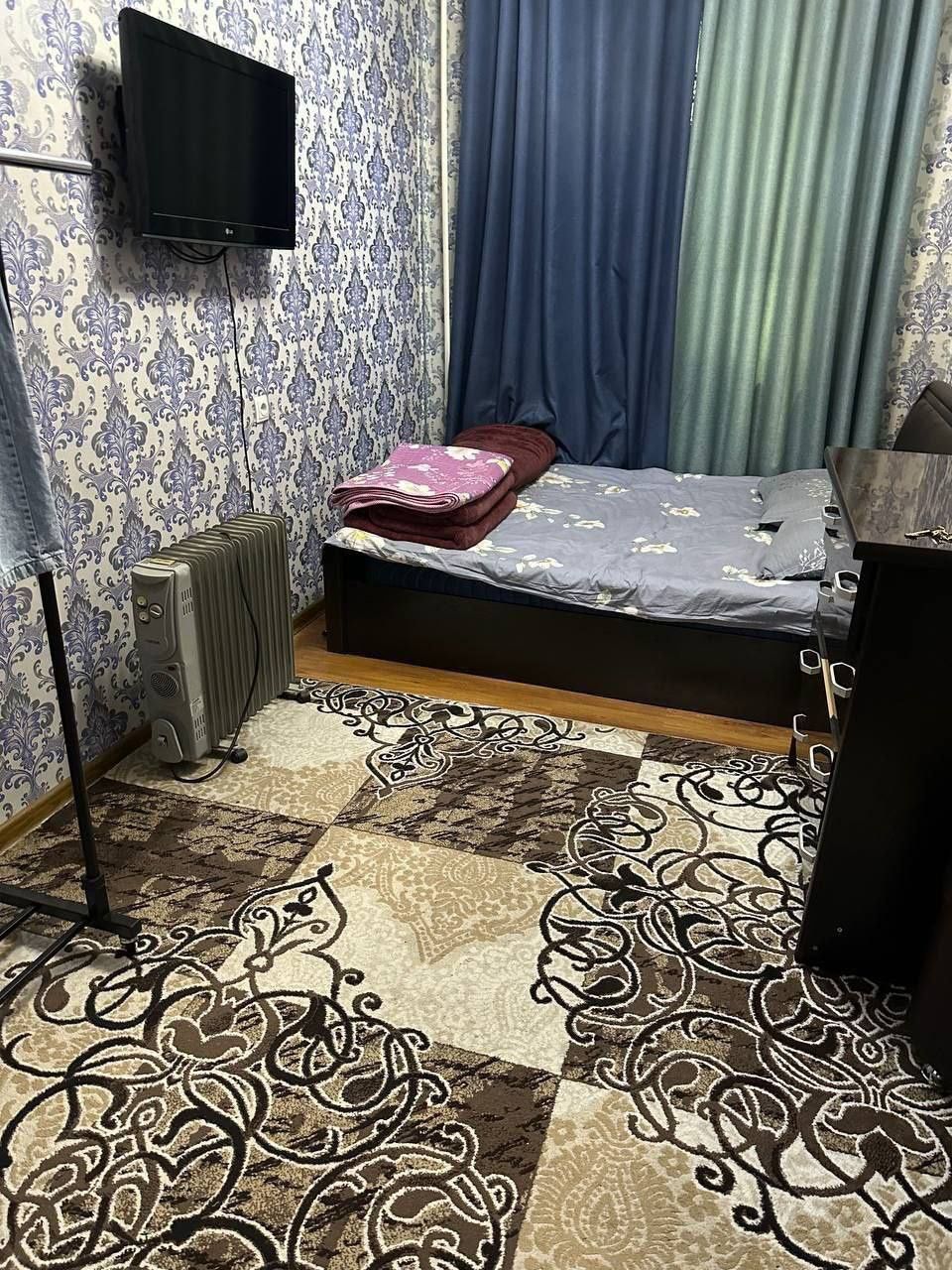 Аренда Чиланзар 8.кв 2 ком евро