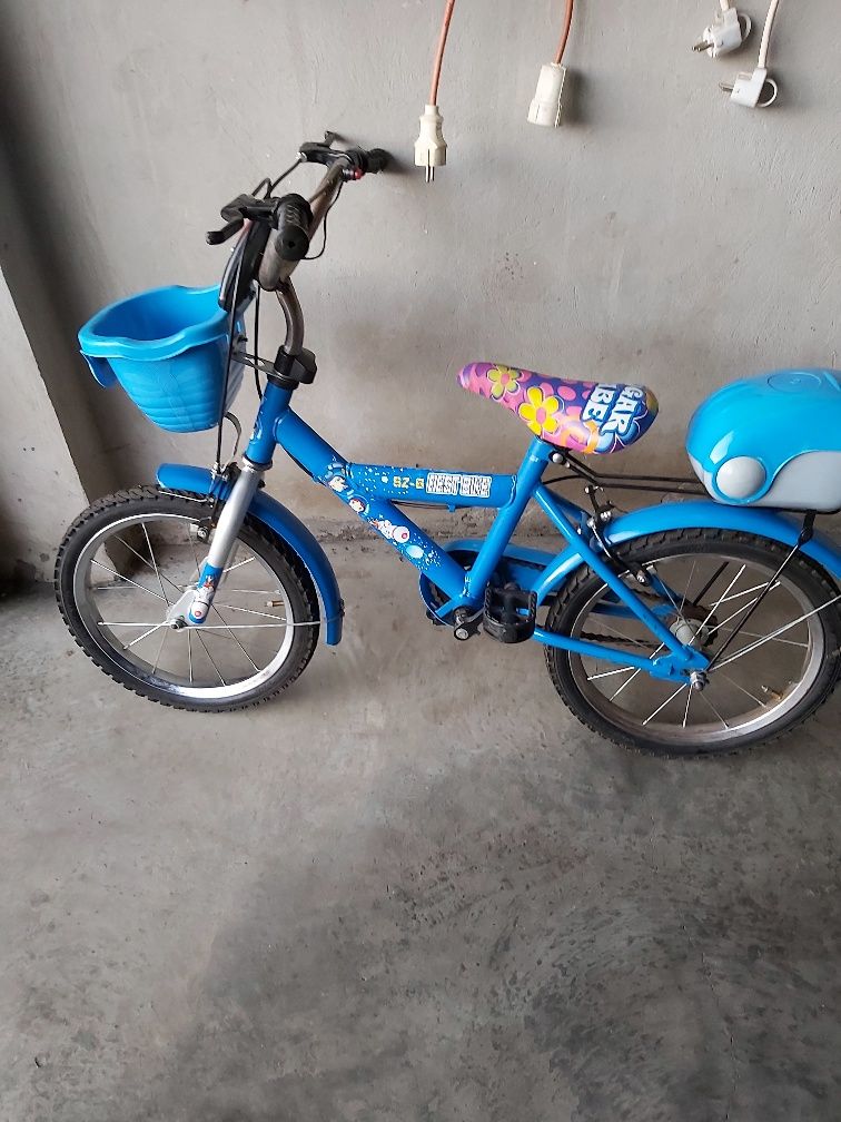 Bicicleta copii albastru