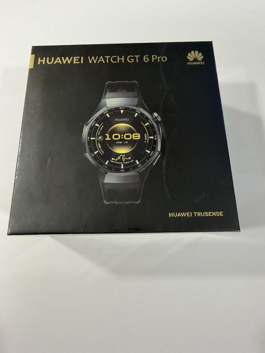 HUAWEI Watch GT 6 Pro 46mm Black Silicon
