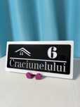 Placute Numere casa strada personalizate
