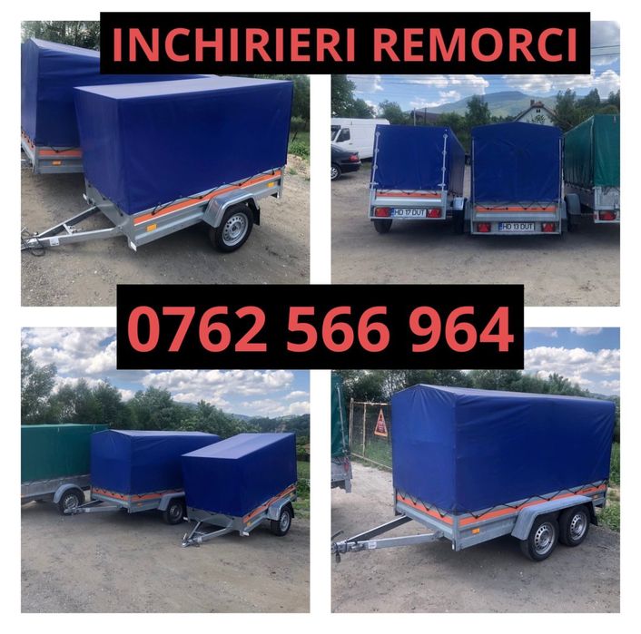 Platforma atv , remorca 750 kg de inchiriat , moto de inchiriat