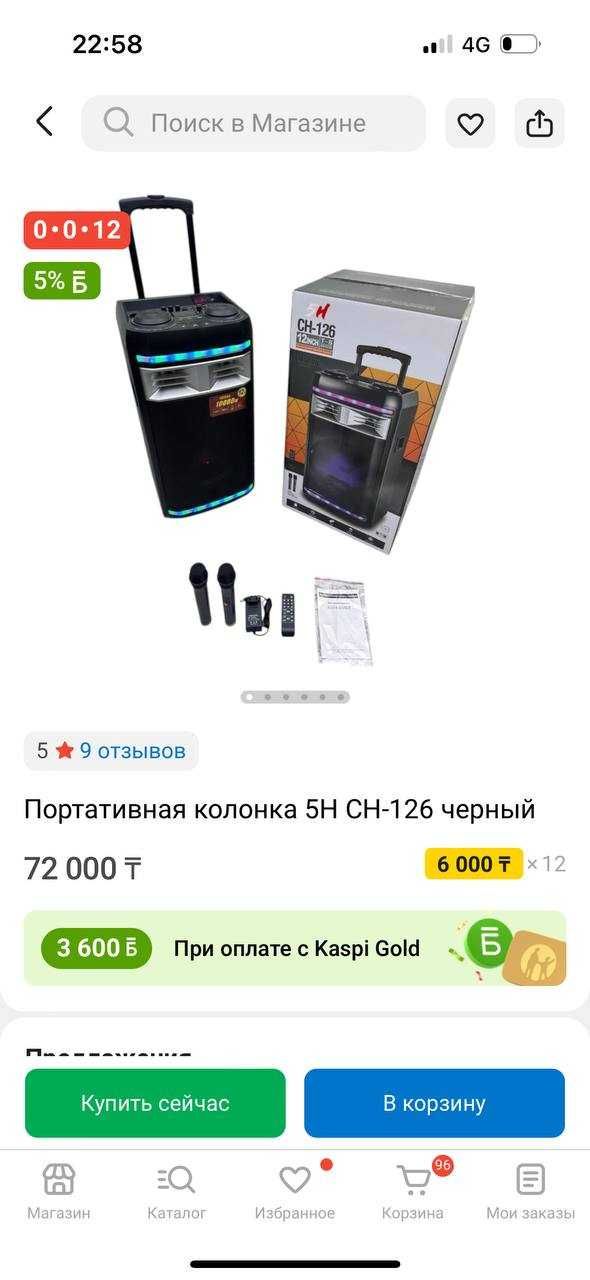 Колонка беспроводная