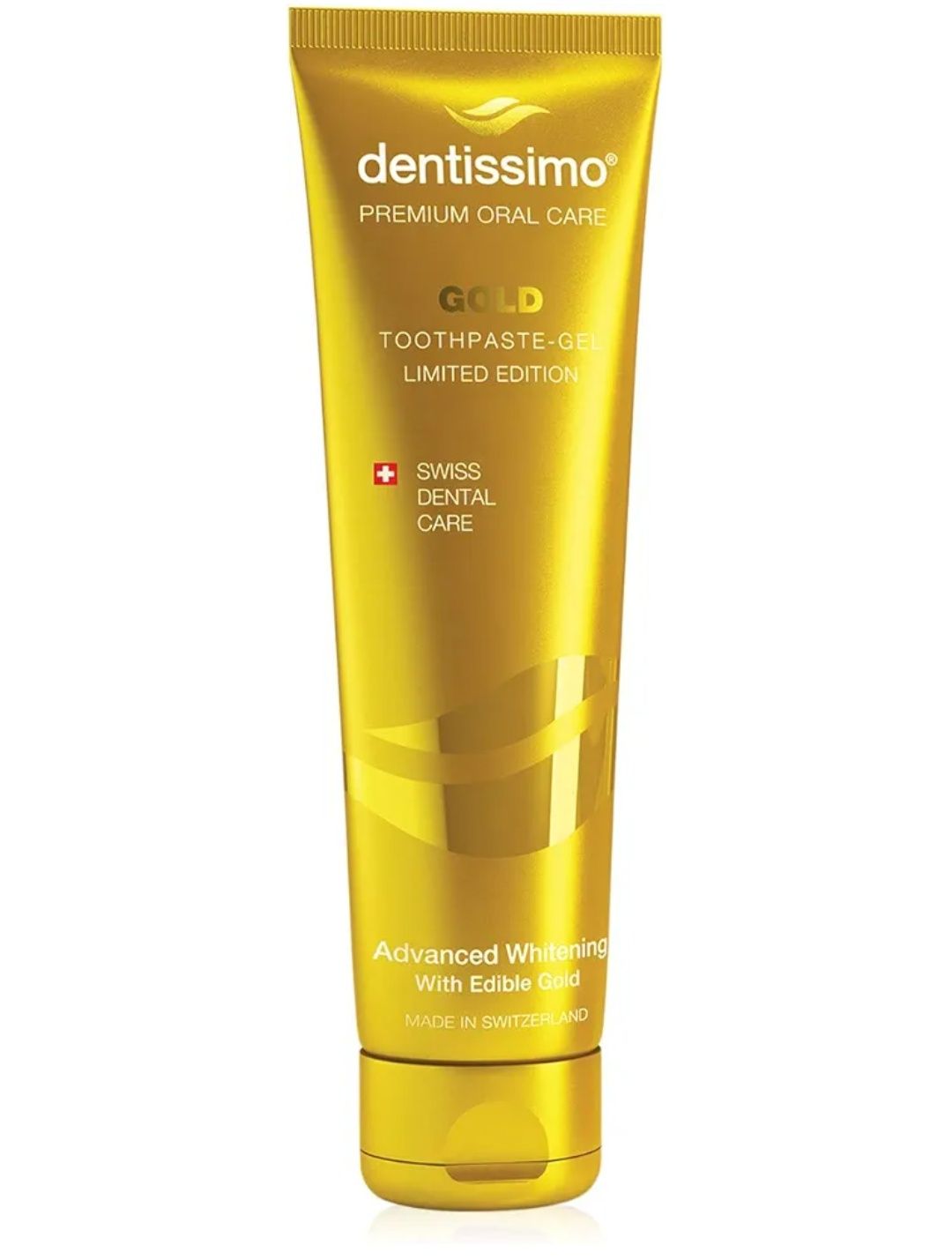 Pastă de dinți Dentissimo Premium Advanced Whitening Gold, Elveția