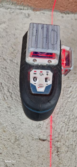 Bosch nivela rotativa cu linii