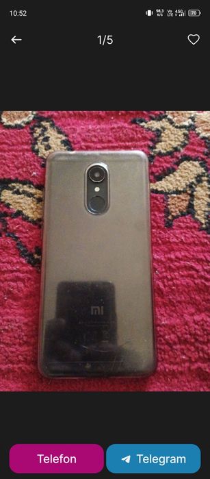 Redmi 5+.     32GB///30fps narxi,200 ming kelishamz