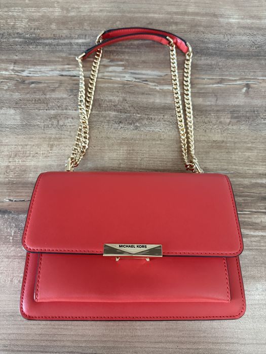 Geanta rosu corai Michael Kors NOUA cu eticheta