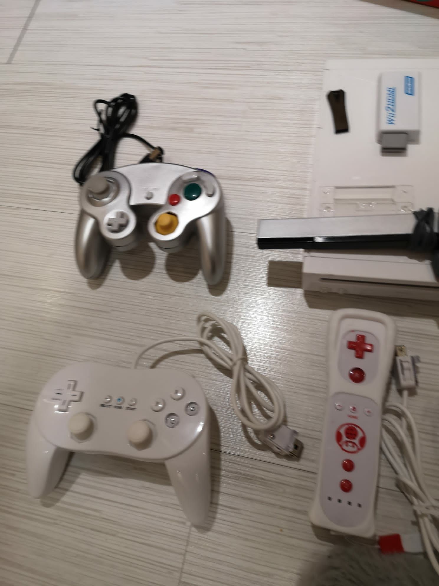 Nintendo Wii albă modata