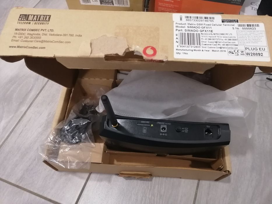 Router, Interfețe GPS Simado GFX11, router, talk talk, dlingo, sky