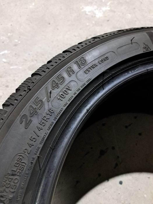 4 anvelope iarnă 245 45 r18 Michelin