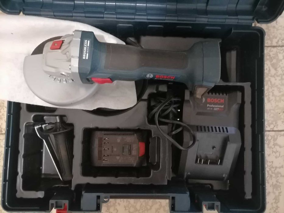 Aкумулаторн безчетков ъглошлайф BOSCH GWS 180 LI BL 18 V, БАТЕРИИ 1