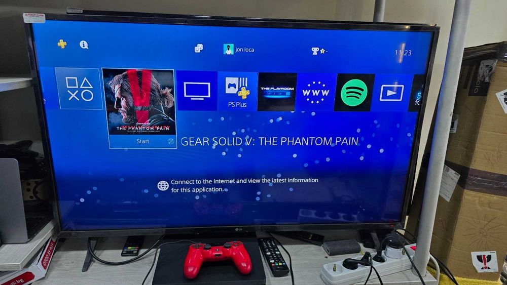 Конзола Sony Playstation 4 Slim, 512 GB + 1бр контролер + 1 игра