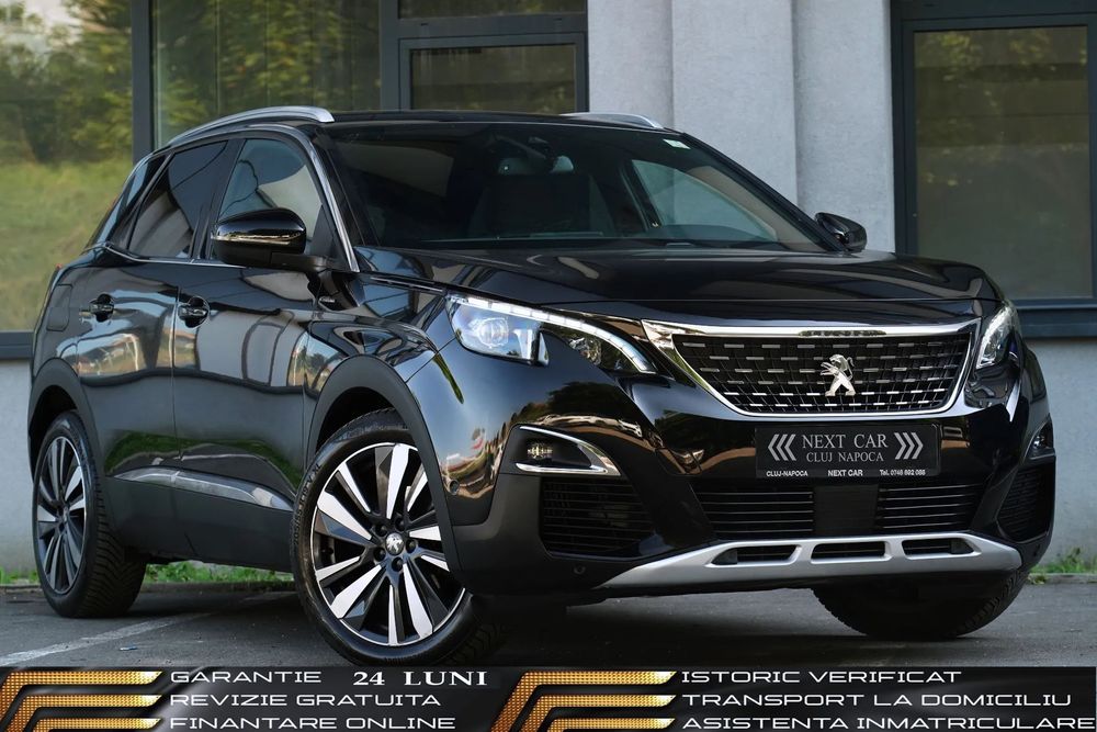 Peugeot 3008 GARANTIE 24 LUNI*RATE*Automata*GT Line*Piele*Digital*Distronic*Camera