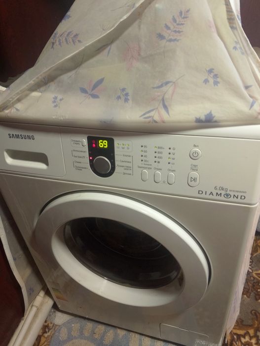 Самсунг 6кг отлично работает