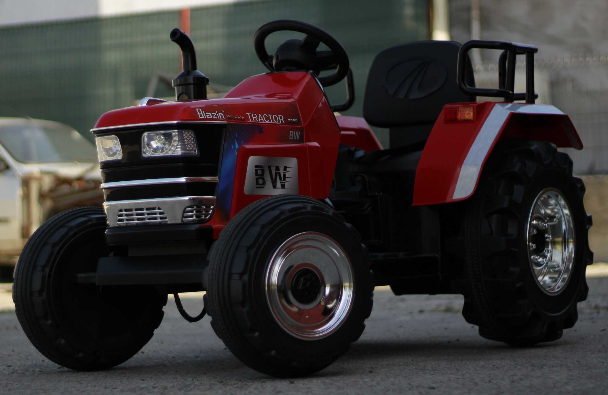 Tractoras electric pentru copii Kinderauto BJ2788 2x45W 12V #RED