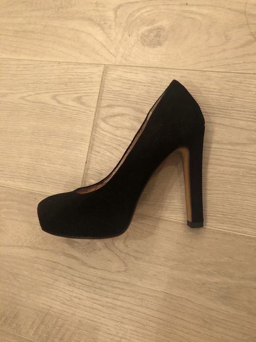 Туфли новые из натуральной замши (Италия)