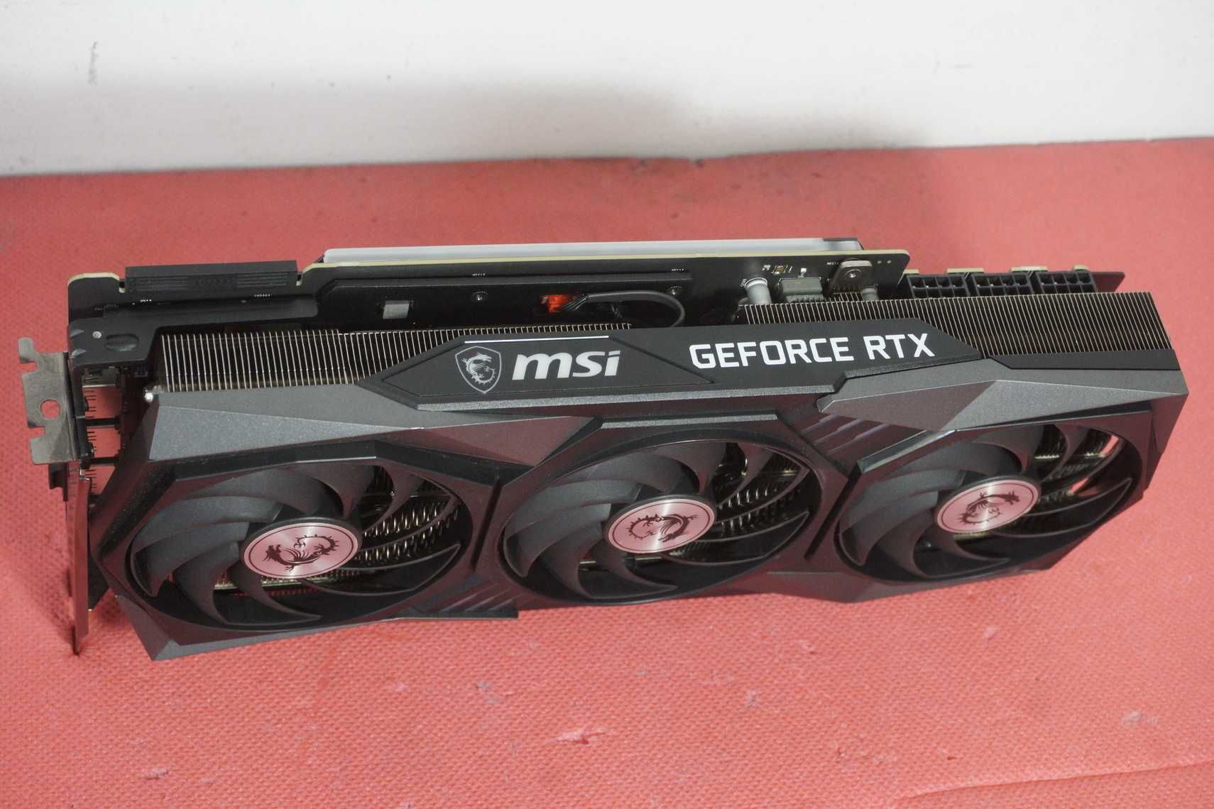 GPU видео карта Nvidia GeForce RTX 3090 24GB MSI Gaming X Trio Вкл.ДДС