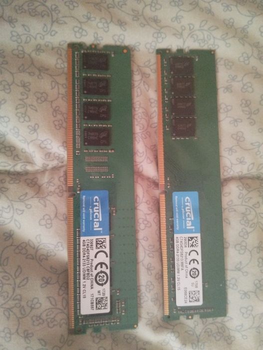 Оперативная память 2 плашки