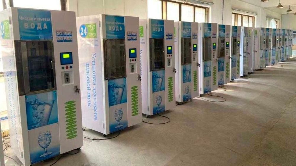 Новые Аппараты водоматы для воды автомат бизнес квартира лето бассейн